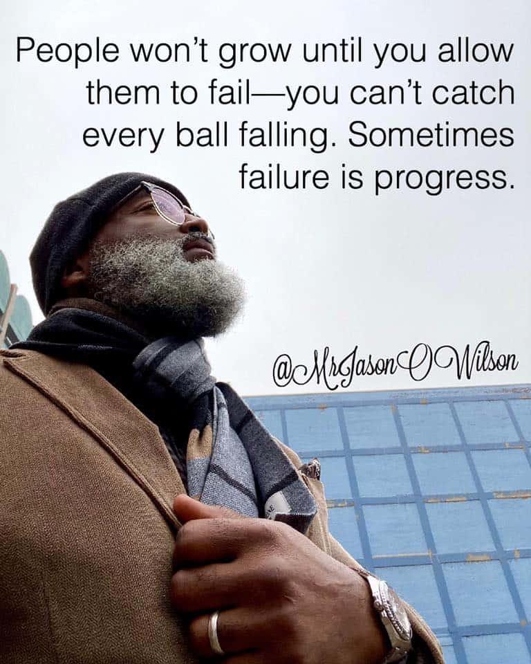 Sometimes failure is progress