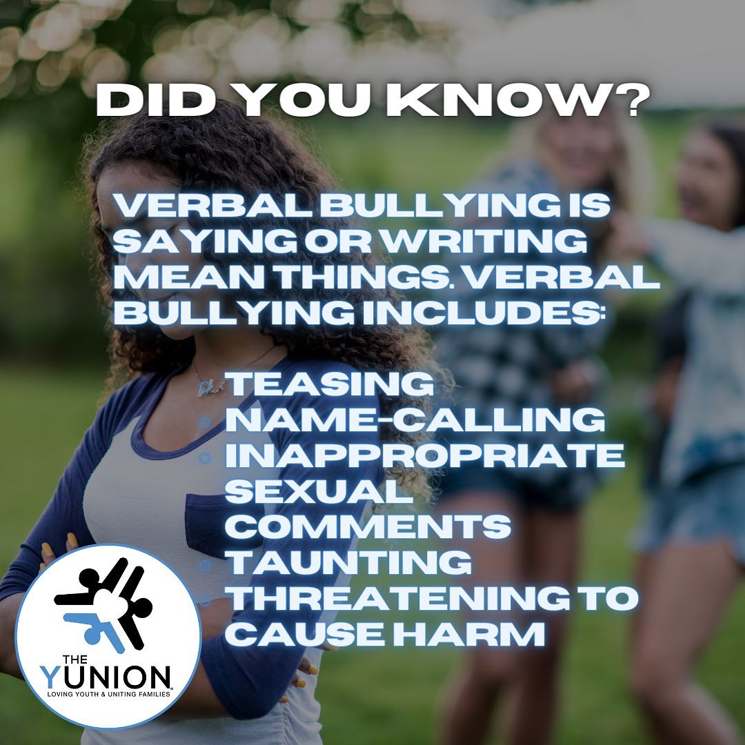 The Bullying Must End – The Yunion, Inc