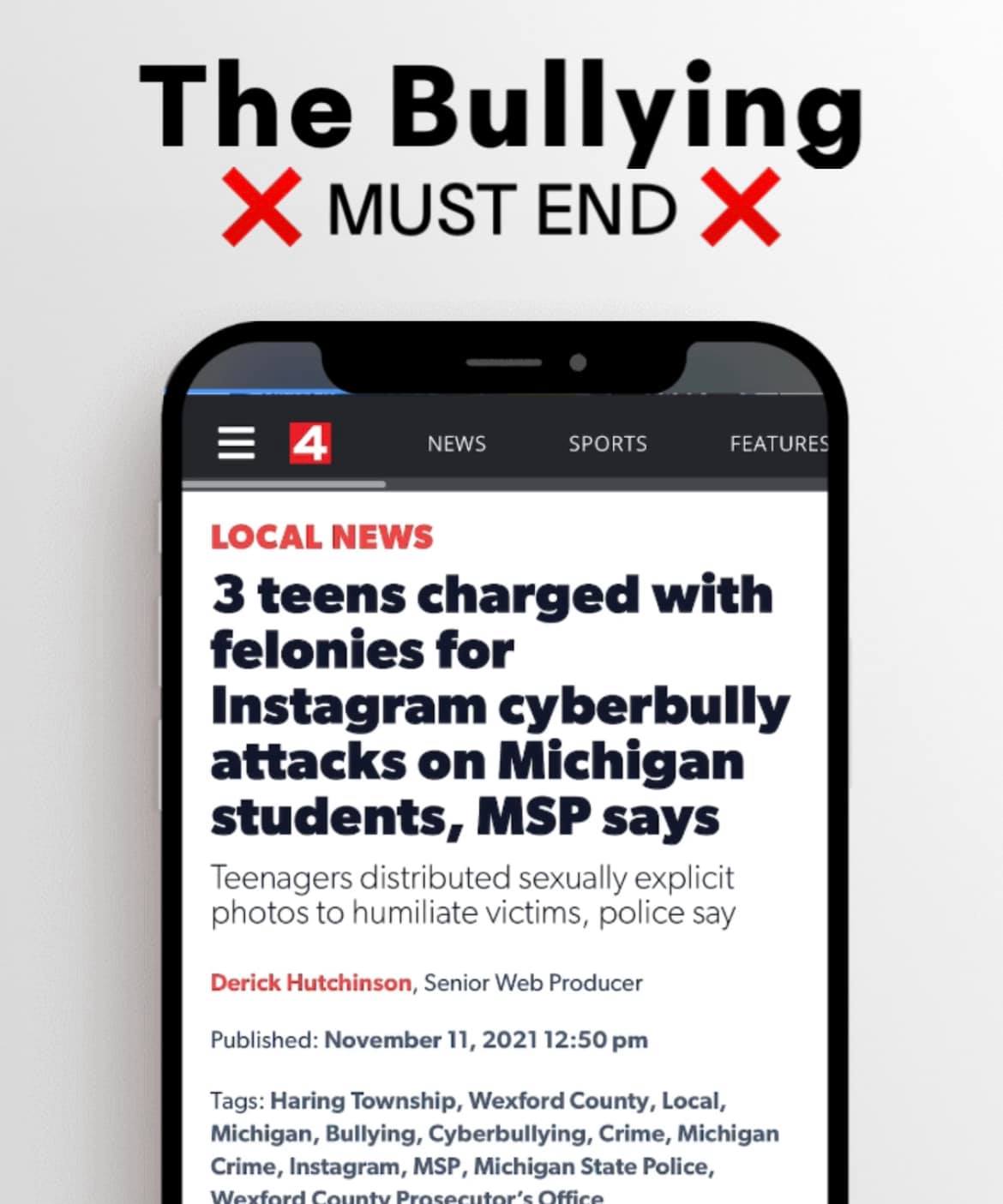 Should Bullying Be a Crime?