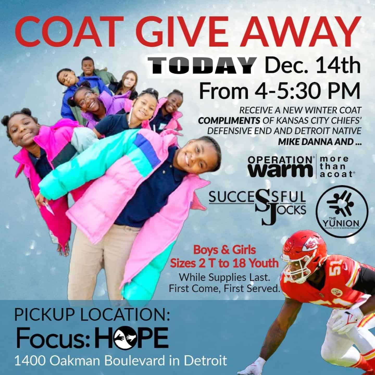 A Coat Giveaway The Yunion, Inc